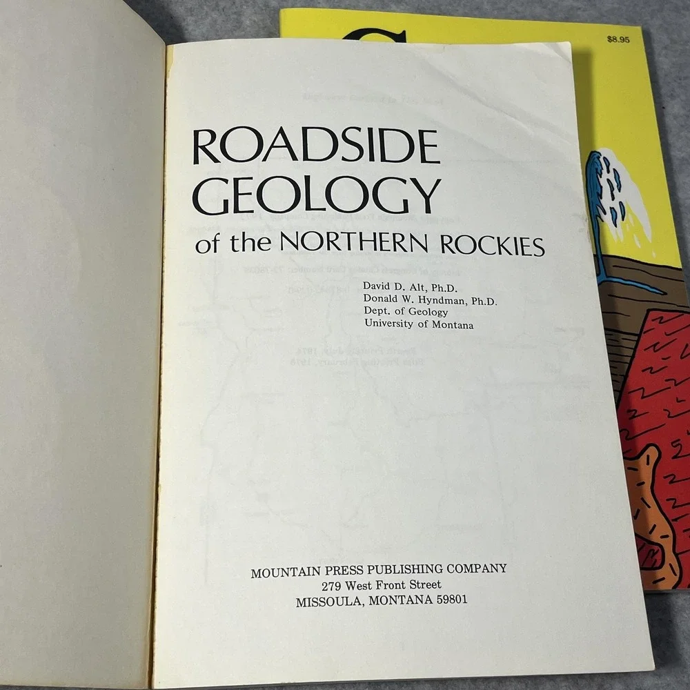 Roadside Geology vintage roadside